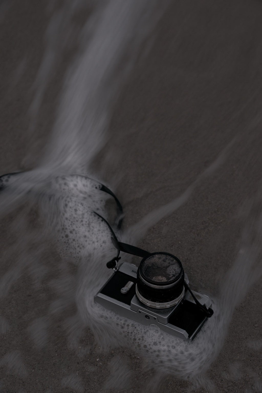 Photo of camera in water
