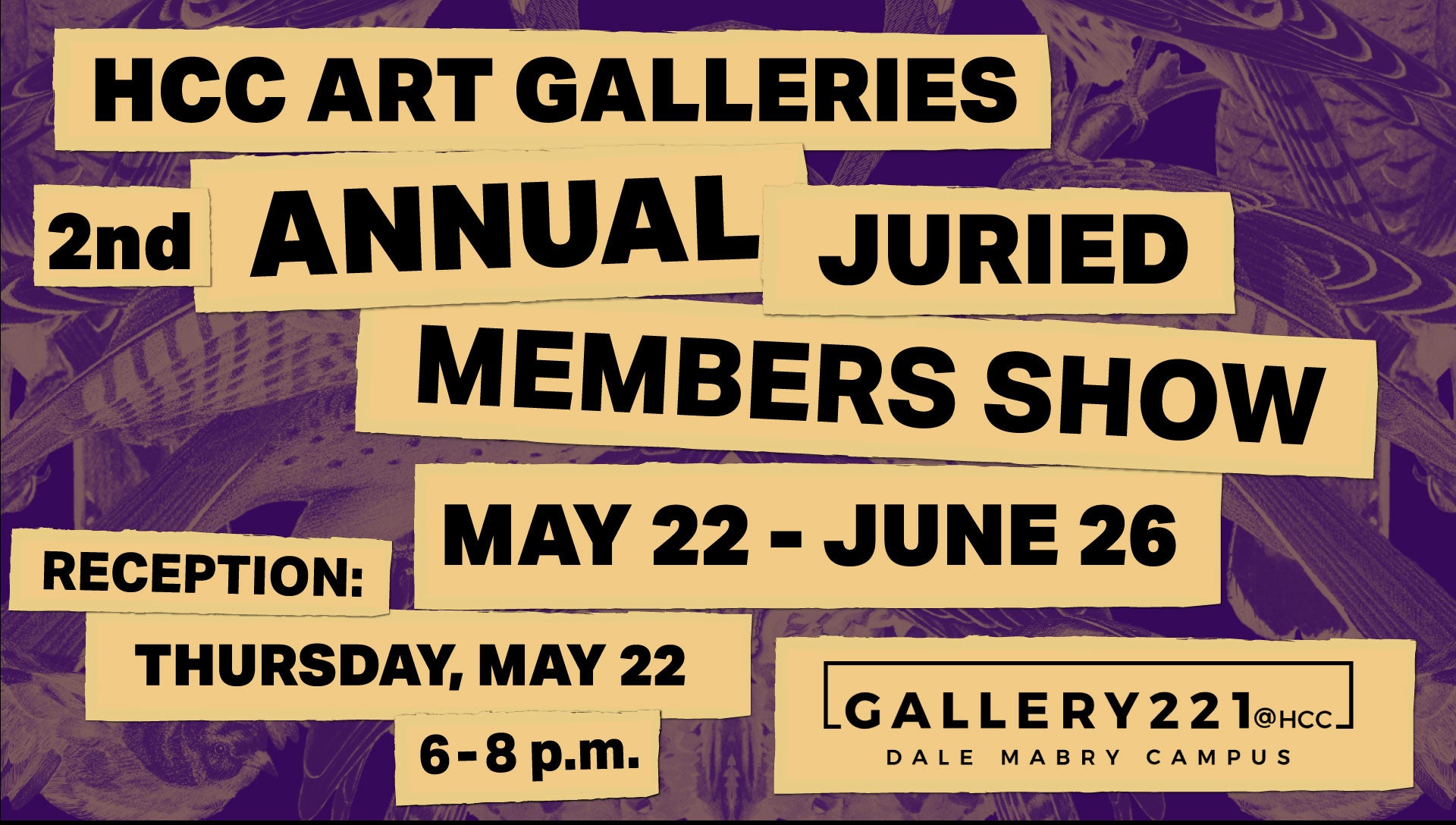 Annual Juried Show Performance Graphic Image