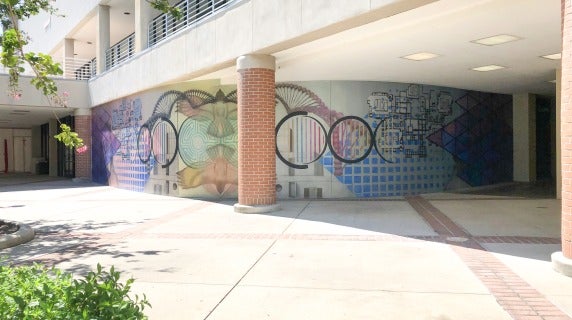 Mural titled Infinite Transitions