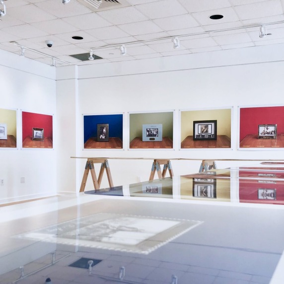 Installation view of The Color of Remembering
