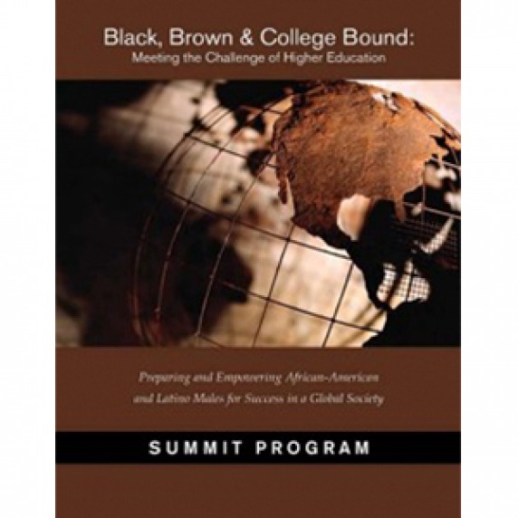 BBCB 2008 program cover - brown background over with a globe graphic