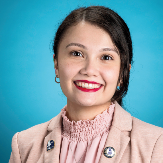 Headshot of Lauren Gay, 2024-2025 student trustee