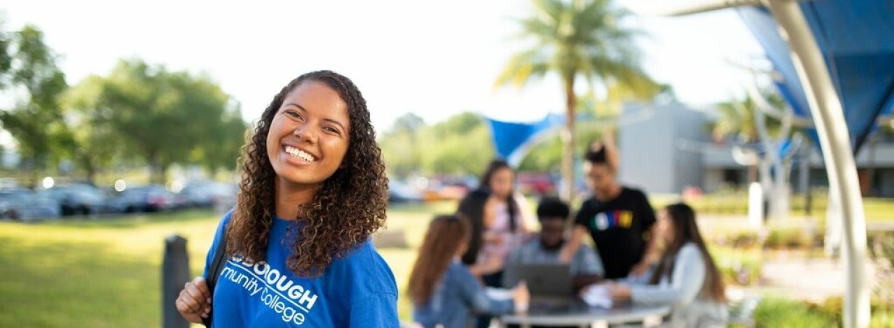 Smiling HCC student