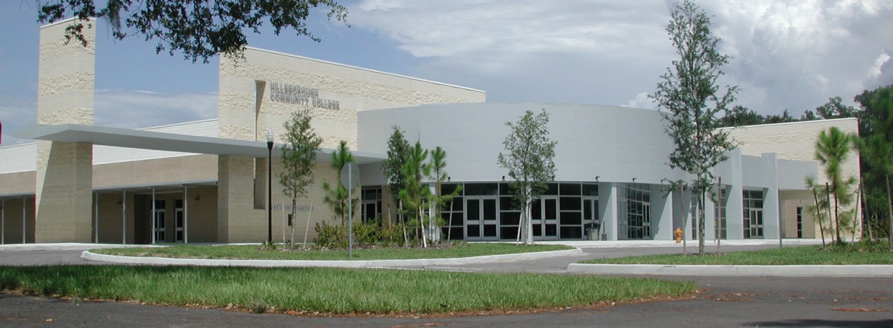 daytime exterior view of the Trinkle Center