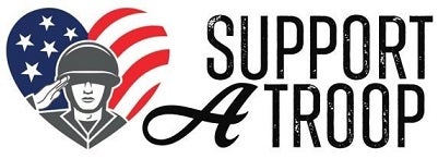 Support a troop logo